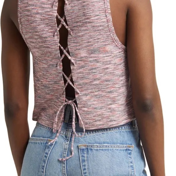 Free People Best Of Us Tank Onyx Blossom Combo - Picture 2 of 6